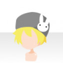 うさぎ帽子ショート　イエロー