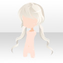 クラシックゆるふわヘア　ホワイト