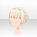 スワンプリンセスバレリーナアップヘアＣ　ホワイト