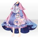 シュガリードリーミングワンピＢ　ブルー