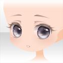 星づく夜に煌めく織姫の瞳　黒眼